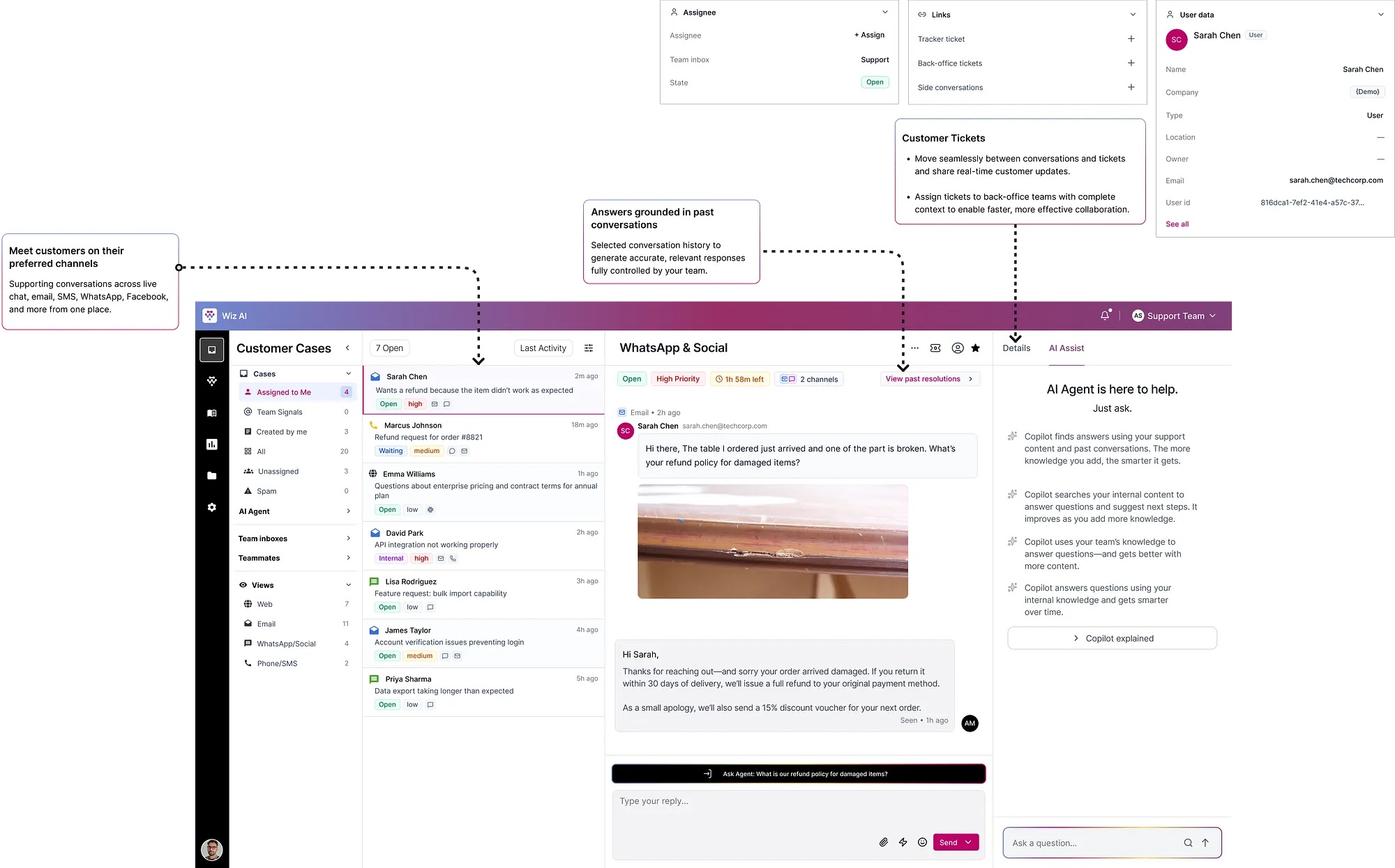 Connected Workspace UI